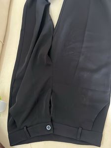 Black Straight Leg Pants