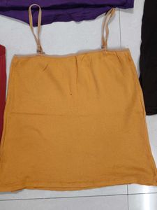 Set Of 9 Camisoles &amp; Slips