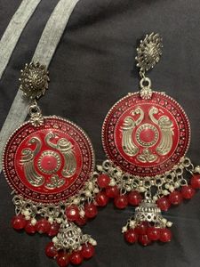 Beautiful Red Earrings