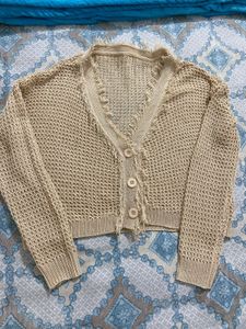 pretty cropped cardigan