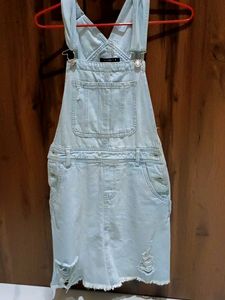 Denim Overall Dress