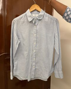 UNIQLO Striped Linen Shirt 👔