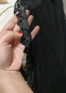 Black Lahnga Only One Time Use In Modeling Show