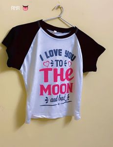 Cute &#39;Moon and Back&#39; Tee