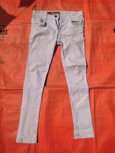 Stylish White Jeans