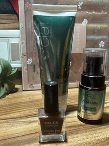 Nail Paint, Acne Serum, Face Mask
