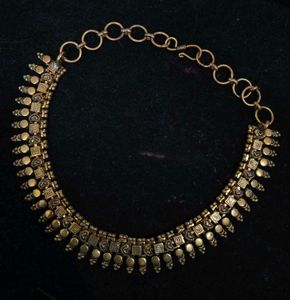 Beautiful Gold Oxidised Choker For Women And Girls