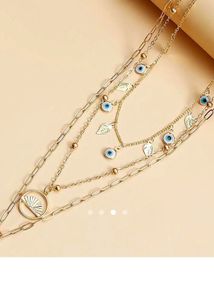 3 Necklaces Good Quality Waterproof