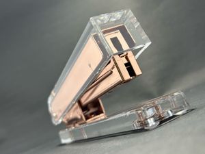 rosegold &amp; acrylic stationery Premium Quality