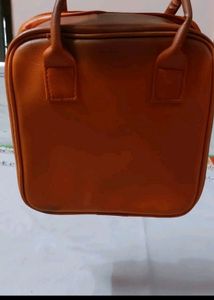 Orange Color Handbag