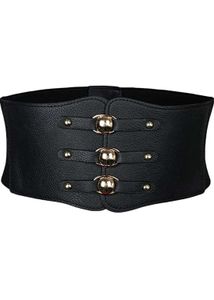 Black Corset Belt Redhorn New