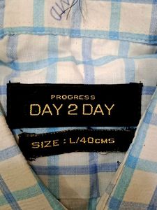 Progress Brand Men Shirt Size 40