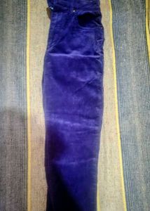 Purple Corduroy Pants