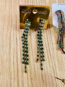 3 Beautiful Stone Earrings Combo