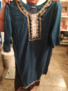 Embroidered Kurta With Freebie Inside 💠