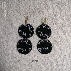 New B&amp;w layered necklace