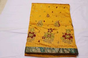 Yellow Dress Material