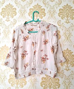 Floral Top For Girls