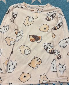 Cute Night Suit Top Without Pajama