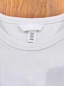 New H&amp;M Cropped Vest Top
