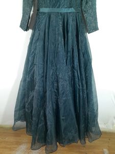 Charcoal Black Partywear Gown (Women&#39;s)