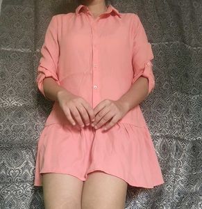 Shirt Style Dress Cum Top