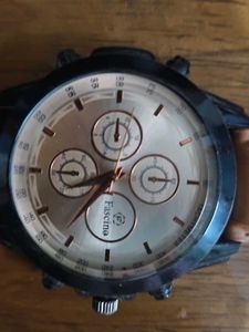 Fascino Men&#39;s Watch Brown Leather