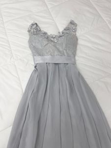 Elegant corset boning Lace Detail Party Dress