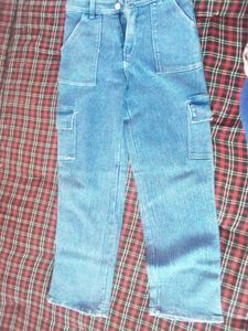 Light Wash Denim Jeans