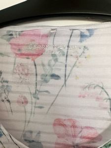 Floral Print White Tshirt