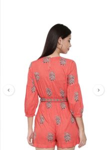 Chumbak Brand Floral Print Jumpsuit