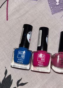 Set Of 9 Branded Nail Paints
