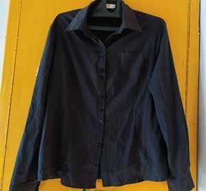 Women's Casual Black Shirt