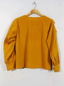 Mustard Yellow Casual Top (Women)