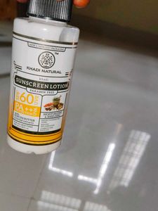 Khadi Natural SPF 60 Sunscreen Lotion
