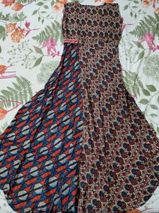 Multi Color Long Kurti