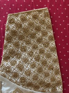 Elegant Gold Embroidered Blouse not used at all