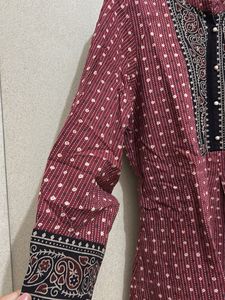 Ethnic Embroidered Short Kurta