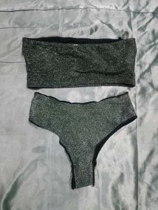 Imported Sparkly Two-Piece Set