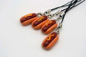 Clay Hotdog Phone Charms🌭