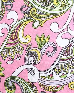 Shisn Pink Paisley Halter long dress