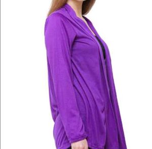 Purple Open Shrug 💜