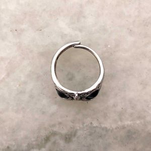 Mystical Owl Ring -  Striking Blue Eyes
