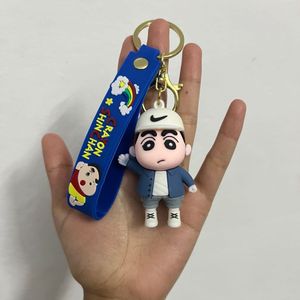 Blue Shinchan Keyring