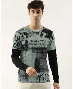 CUTE ELEGANT FULL SLEEVE T-SHIRT SIZE - L TRENDY V