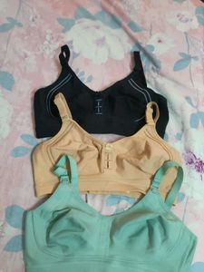 Comfort Bras - Set of Three