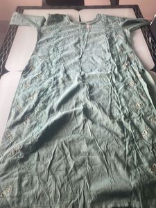 Single Kurthi Sea Green