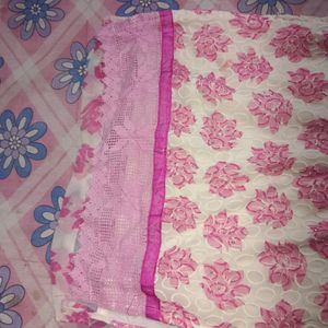 It&#39;s Unused Beautiful pink &amp;white Kurti...