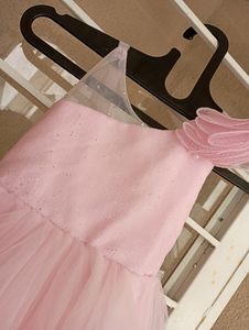 Baby Pink Frock For  Baby Girls