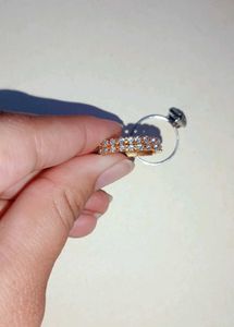 Black And Gold Rings